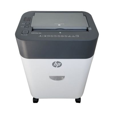 8. HP Niszczarka ONESHRED Auto 100CC, biało-szara