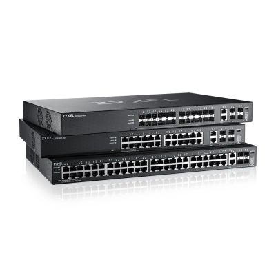 13. Switch Zyxel XGS2220-30HP 30p PoE (PoE+: 16;PoE++: 10) 400W Managed Gigabit/10G