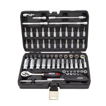 AWTOOLS ZESTAW KLUCZY   63el. 1/4" BLACK LINE