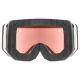4. Uvex 5506651030 gogle do sportów zimowych Lustro Unisex Biały Cylindryczna (płaska) soczewka
