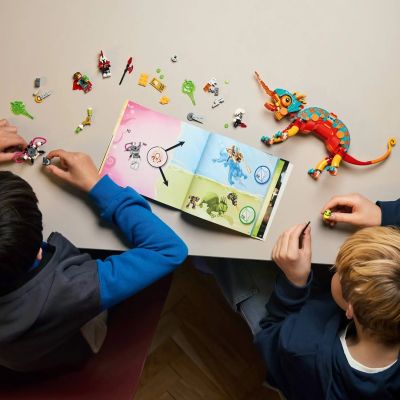 9. LEGO DREAMZZZ 71492 Ognisty kameleon Mateo