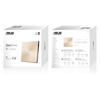 6. ASUS ZenDrive U9M dysk optyczny DVD±RW Złoto