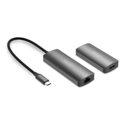 6. Digitus Extender wideo 4K (USB-C – HDMI), 30 m