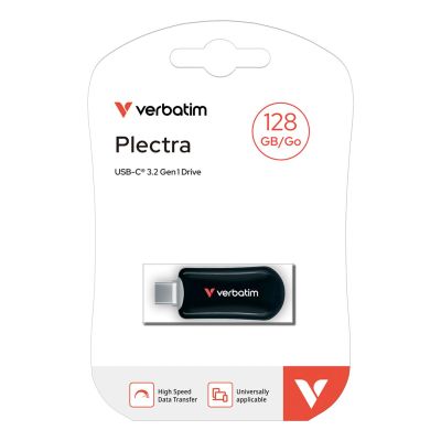 5. Verbatim 30225 pamięć USB 128 GB USB Type-C 3.2 Gen 1 (3.1 Gen 1) Czarny