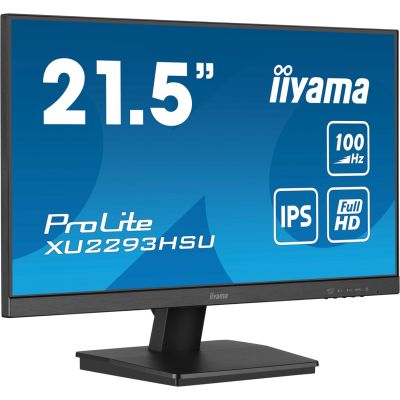2. iiyama ProLite XU2293HSU-B7 monitor komputerowy 54,6 cm (21.5") 1920 x 1080 px Full HD LED Czarny
