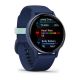 3. Garmin Vivoactive 5 3,05 cm (1.2") AMOLED 42 mm Cyfrowy 390 x 390 px Ekran dotykowy Niebieski Wi-Fi GPS