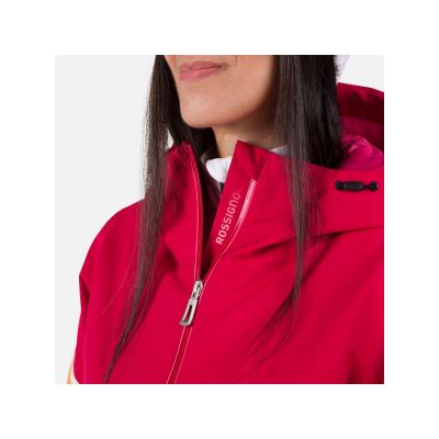 3. Kurtka Rossignol W Strawpile Jkt czerwony