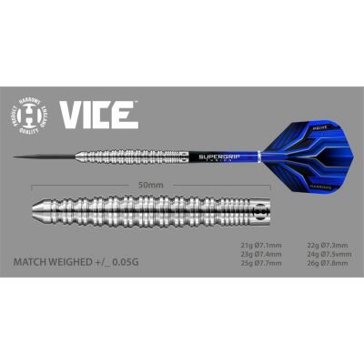 14. Rzutki Harrows Vice 90% Steeltip HS-TNK-000013888