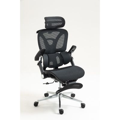 64. Activejet Fotel biurowy Ergonomiczny YK848 czarny