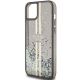 6. Etui Guess Liquid Glitter Gold Stripes na iPhone 15 Plus / 14 Plus - czarne