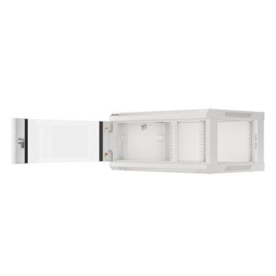 2. Lanberg WF01-6404-10S Stojak 4U Szafa wisząca Szary