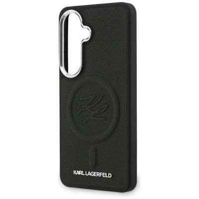 6. Etui Karl Lagerfeld Embossed Ring Initials MagSafe na Samsung Galaxy S26+ - czarne