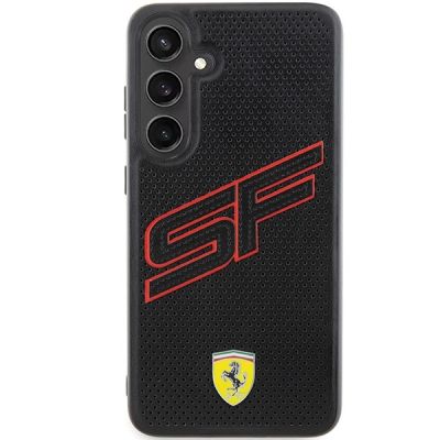 3. Etui Ferrari Big SF Perforated na Samsung Galaxy S24+ - czarne