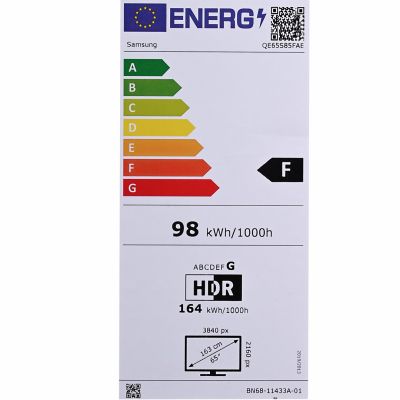 14. Telewizor Samsung QE65S85F OLED 65'' 4K Ultra HD 120 Hz Tizen Q-Symphony Czarny