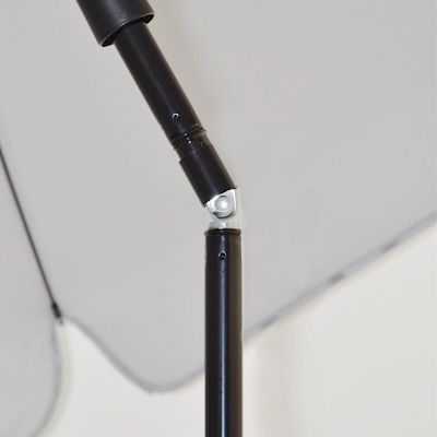 24. PARASOL OGRODOWY 185CM SZARY