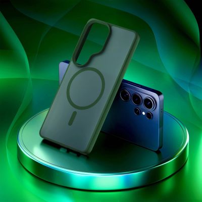 8. Etui 3mk Smoke MagCase na Samsung Galaxy S26 Ultra - zielone