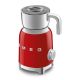 3. Spieniacz do mleka Smeg MFF11RDEU 50's Style czerwony