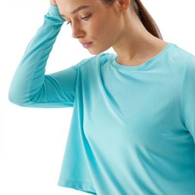 11. Koszulka longsleeve 4F F218 W 4FWSS24TFLOF218 33S