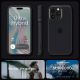 4. Etui Spigen Ultra Hybrid na iPhone 15 Pro - przezroczysto-czarne