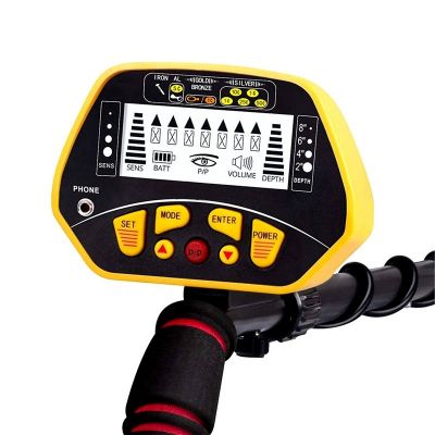 2. POWERNEED WYKRYWACZ METALI,WYŚWIETLACZ LCD Z PODŚWIETLENIEM, PINPOINTER, WODOODPORNA CEWKA 20CM MD20