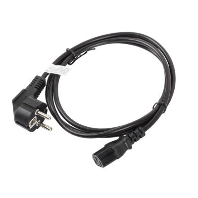 2. Kabel Lanberg CA-C13C-10CC-0018-BK (C13 / IEC C13 / IEC 320 C13 F - Shuko M; 1,8m; kolor czarny)