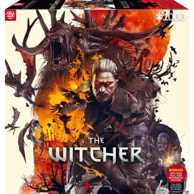 2. Puzzle Good Loot: The Witcher - Monsters, 1000 elementów