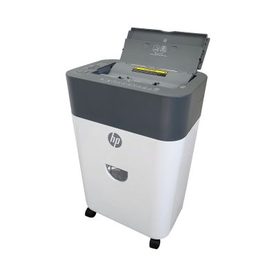 26. HP Niszczarka ONESHRED Auto 100CC, biało-szara