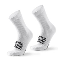 Skarpetki kolarskie Rockbros 49210016001 ROAD TO SKY 39-42 cm - białe
