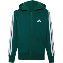 Bluza dla dzieci adidas Essentials Full-Zip zielona KT3373
