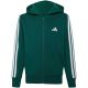 Bluza dla dzieci adidas Essentials Full-Zip zielona KT3373