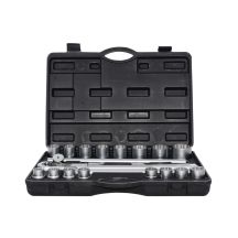 AWTOOLS ZESTAW KLUCZY NASADOWYCH 12KĄTNYCH 3/4" 21 ELE.