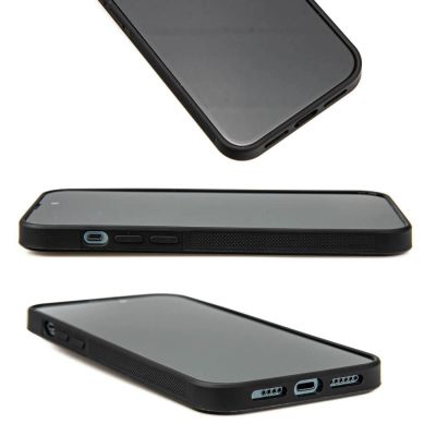 4. Etui Bewood Unique Turquoise z drewna i żywicy na iPhone 15 Plus - turkusowo-czarne