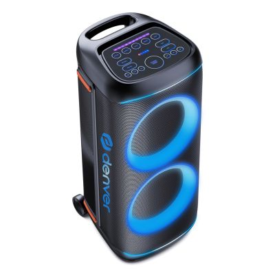 6. Denver BPS-470 Głośnik imprezowy Czarny 200 W