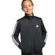 6. Dres dla dzieci adidas Essentials Climacool Kids 3 Stripes Training Tracksuit 205 czarny JD6502