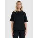 T-shirt oversize z nadrukiem damski 4F 4FRSS25TTSHF2692-20S