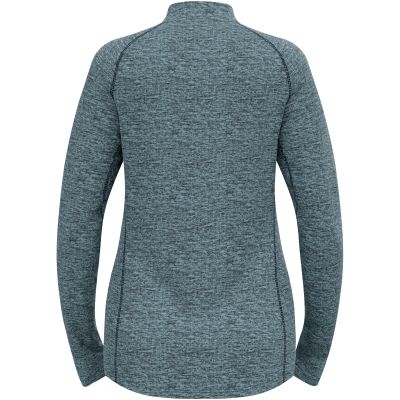 Bluza rozpinana damska ODLO Mid layer full zip TENCIA niebieska