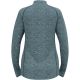 Bluza rozpinana damska ODLO Mid layer full zip TENCIA niebieska