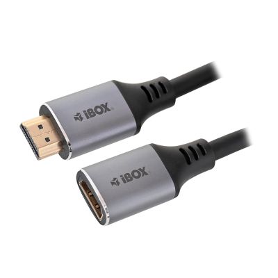 Kabel przedłużka HDMI do HDMI 4k złota wtyczka 2m