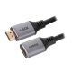 Kabel przedłużka HDMI do HDMI 4k złota wtyczka 2m