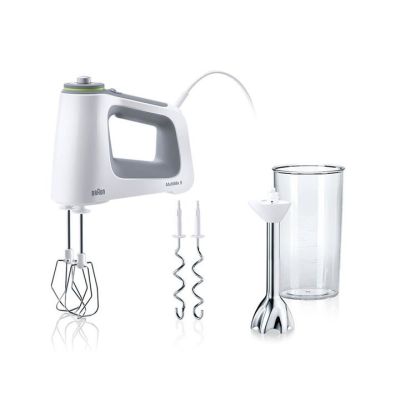 Braun HM 5107 WH Mikser ręczny 750 W Szary, Biały