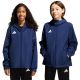 Kurtka dla dzieci adidas Entrada 26 All Weather granatowa JZ9103 116cm