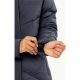 9. Kurtka zimowa damska Jack Wolfskin MARIENPLATZ COAT W night blue Down Insulated granatowa  (1206971_1010)