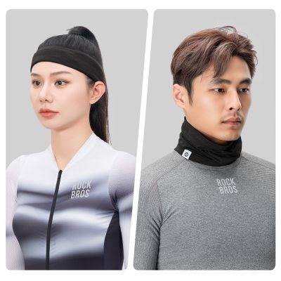 4. Komin termiczny Rocbros YDWB005 tencel + wełna rozmiar uniwersalny - czarny