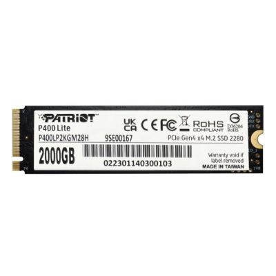 8. SSD Patriot Viper P400 Lite M.2 PCI-Ex4 NVMe 2000GB