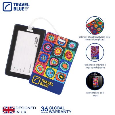 4. TRAVEL BLUE IDENTYFIKATOR BAGAŻOWY KOŁA