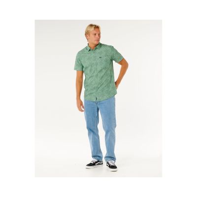 4. Koszula męska RIP CURL Hypno Micro S/S Shirt zielona