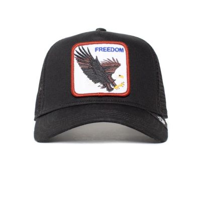 2. Czapka z daszkiem Goorin Bros. The Freedom Eagle Trucker - 101-0384-BLK