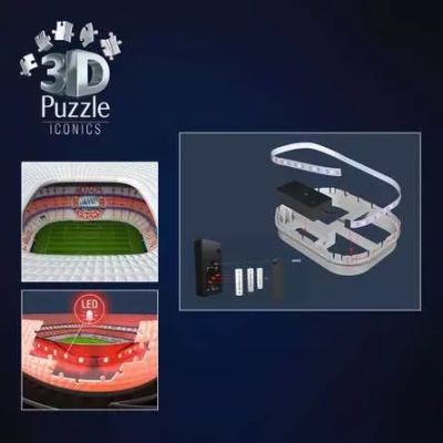 8. Ravensburger 12008033 puzzle Puzzle 3D 216 szt. Budynki