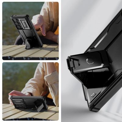 3. Etui Tech-Protect Kevlar Cam+ na Samsung Galaxy S25 Ultra - czarne