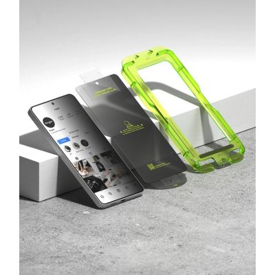 4. Szkło hartowane Ringke Easy Slide prywatyzujące 2-Pack na Samsung Galaxy S26 Ultra